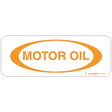 motor oil vinyl decal sticker