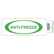 anti-freeze tank can decal vinyl sticker