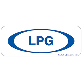 liquid petroleum gas vinyl decal sticker