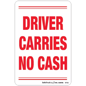 driver-carries-no-cash-decal