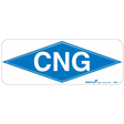 compressed natural gas vinyl decal sticker