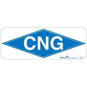 compressed natural gas vinyl decal sticker