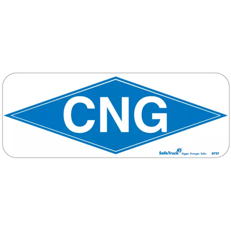 compressed natural gas vinyl decal sticker