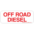 off road diesel vinyl decal sticker