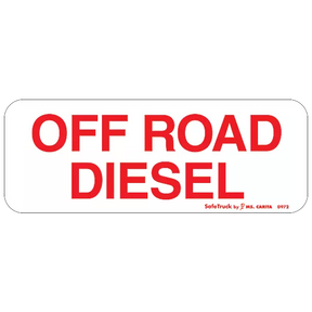 off road diesel vinyl decal sticker