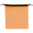 Bright and durable, the 18" Flo-Orange Jersey Bungee Flag enhances safety and visibility on the road.