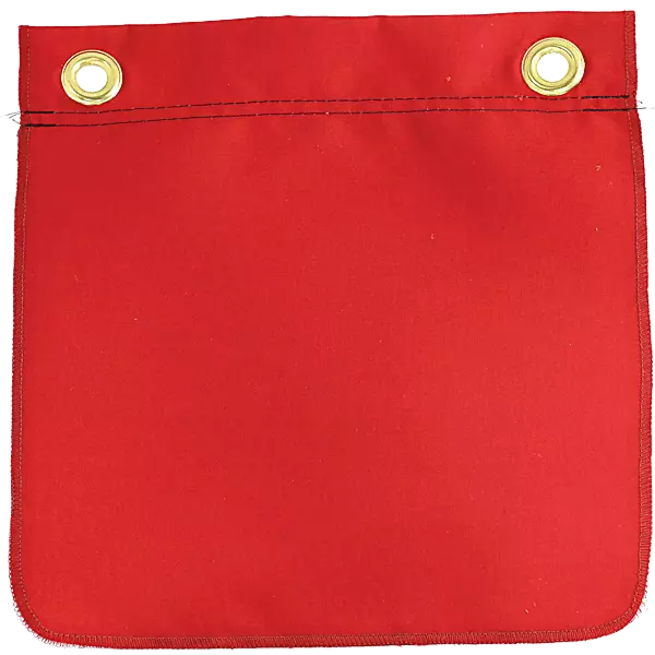 Red Cotton Grommet Flag