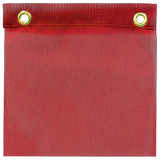  Red Mesh Flag with Grommets