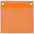 Orange Mesh flag with grommets