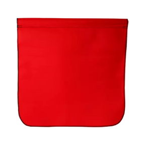 Red Cotton Staff Safety Flag