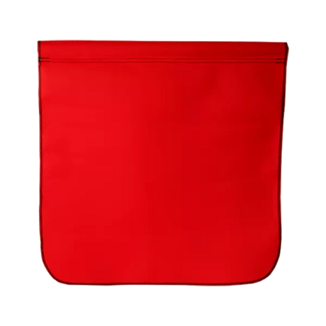 Red Cotton Staff Safety Flag
