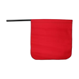 Red Cotton Staff Safety Flag Plastic