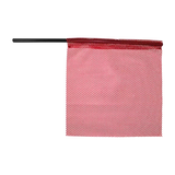 Red Jersey flag with Plastic rod