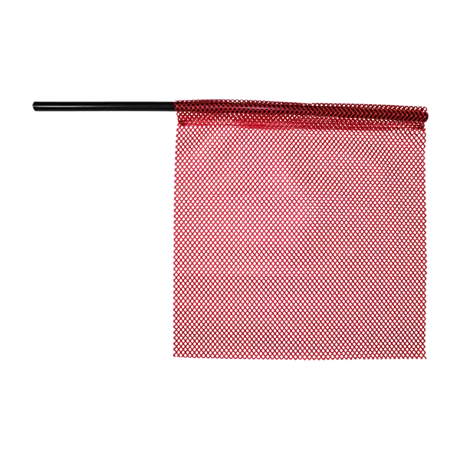 Red Jersey flag with Plastic rod