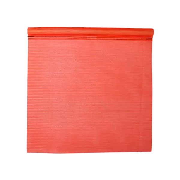 flo orange mesh flag with no staff