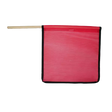 Red Mesh flag with Edge Binding
