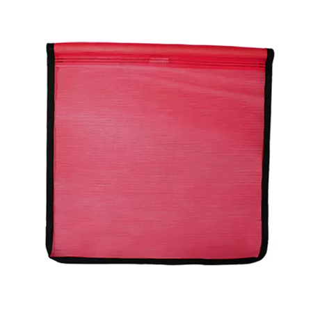 Red Mesh flag with Edge binding and no staff