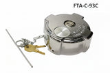 Freightliner Fuel Cap Top with Chrome Finish