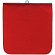 Red Cotton Wire Loop Flag, durable 7 oz. poly/cotton twill, perfect for trucks with a reinforced steel wire loop.