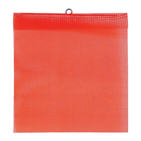 Flo Orange Wire Loop Flag 