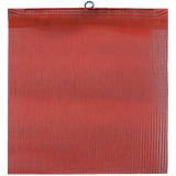 Red Mesh Wire Loop Flag