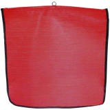 Red Mesh Wire Loop Flag