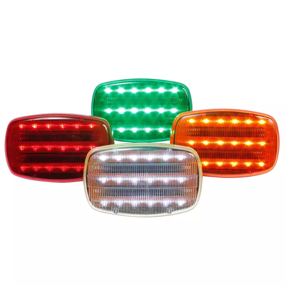 Single red led light battery powered hotsell