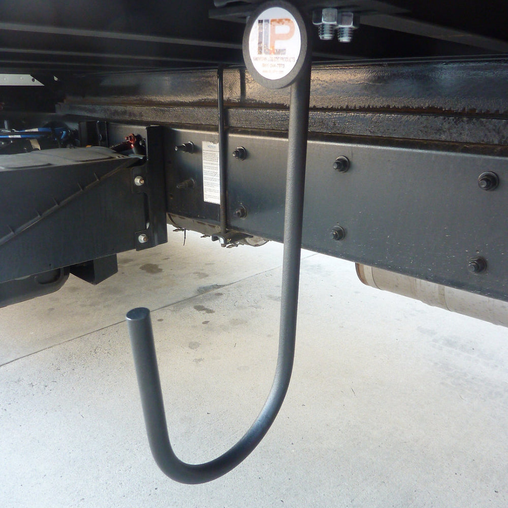 
                  
                    Snow Chain Holder under truck side view
                  
                