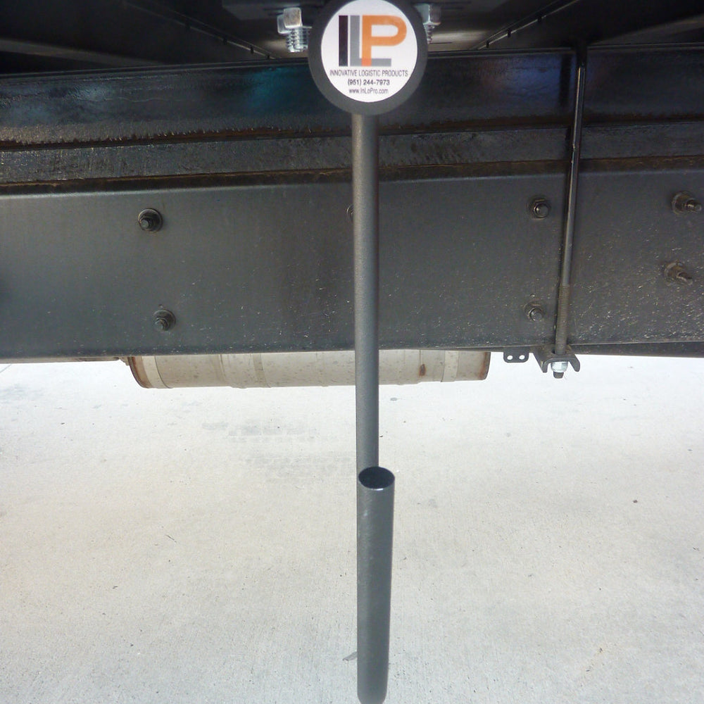 
                  
                    Snow Chain Holder under truck close up
                  
                