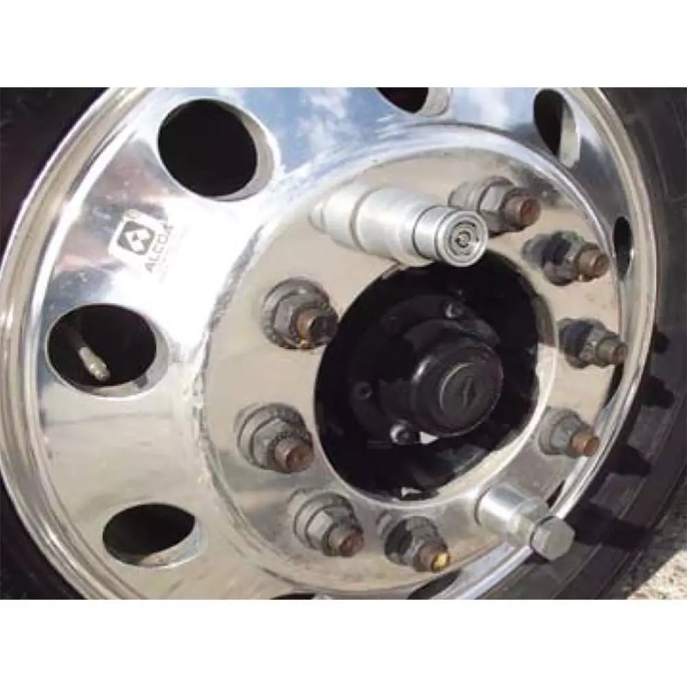 Lugdawg Wheel Lock - Lock Unit and Counterweight with Chrome Caps