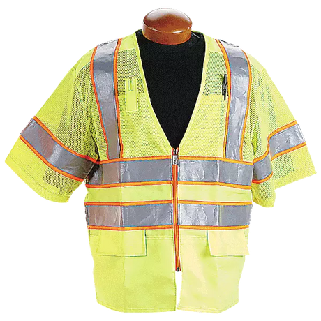 SafeTruck Safety Vest Yellow
