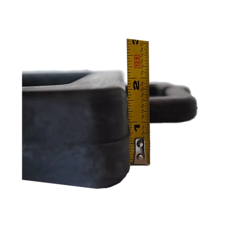rubber pallet stop close up