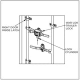 Trailer Door Lock