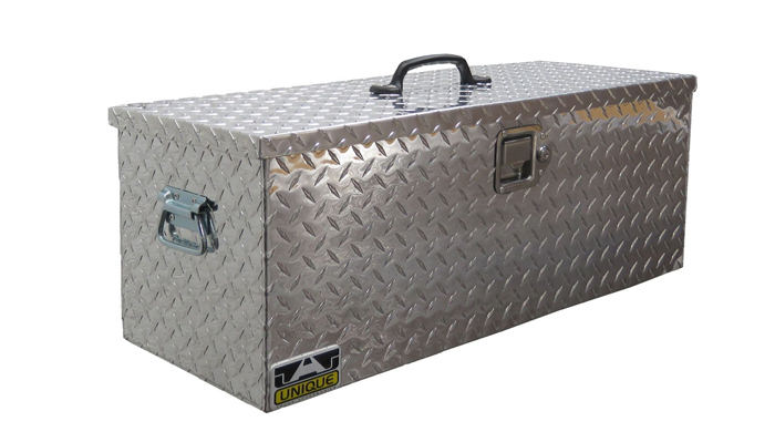 aluminum tool box by brute 32" wide with handles