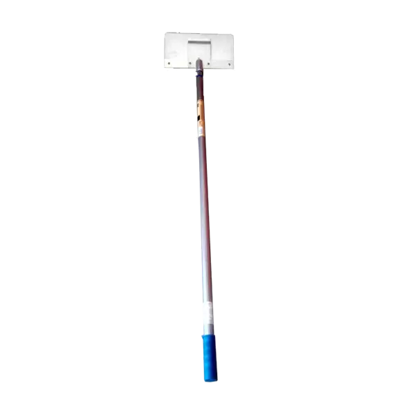 8ft. VeeBoards Extension Handle for easy placement without climbing; lightweight design for convenient storage.