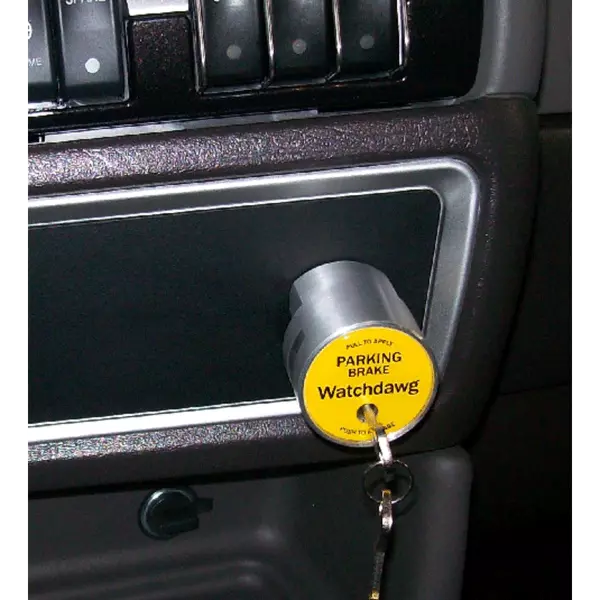 Watchdawg Locking Parking Brake Air Valve Knob - Chrome Plated