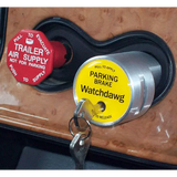 Watchdawg Locking Parking Brake Air Valve Knob - Chrome Plated