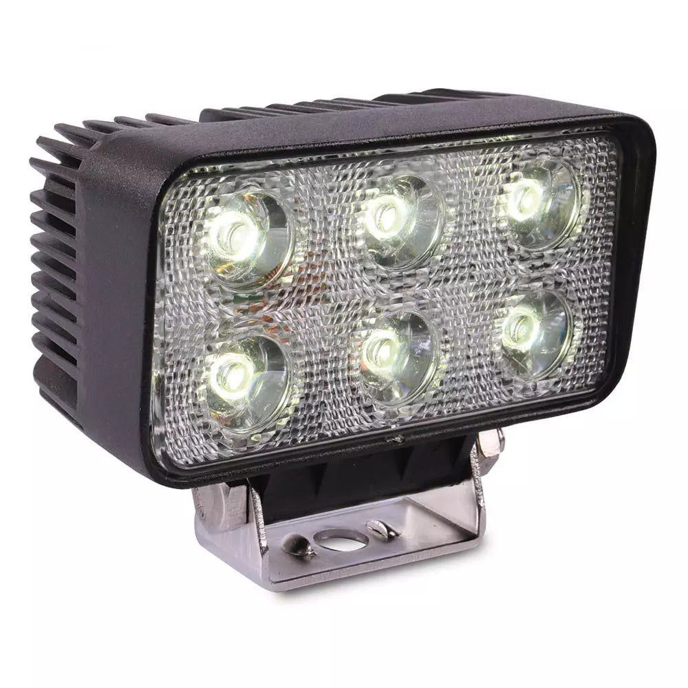 LED Rectangular Flood Work Light - EZ Truck Store