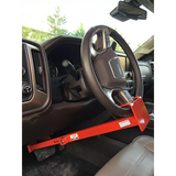 Wheel to Pedal Lock in use