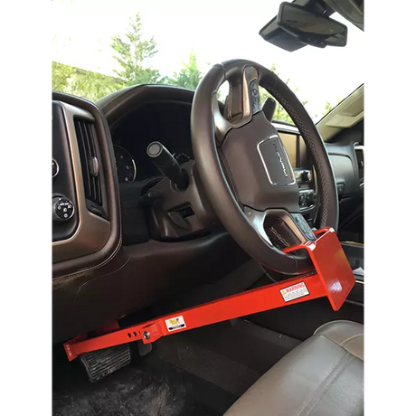 Wheel to Pedal Lock in use