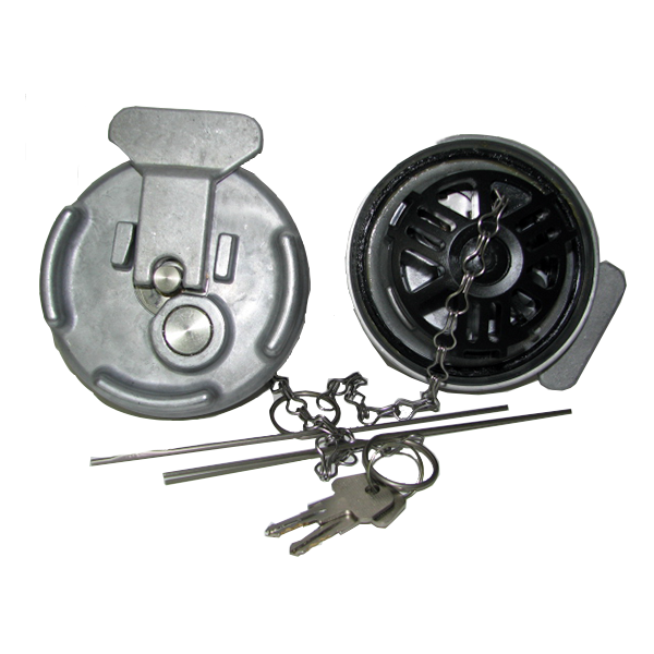 Locking Fuel Cap w/ Key for Peterbilt 379 S&S # S-20269 Ref# 11-04859-200 